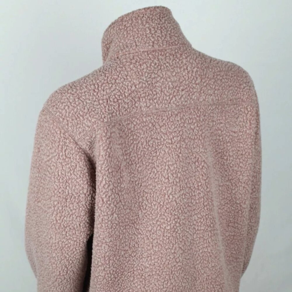 Carhartt Women's Full Zip Fleece Jacket High Pile Sherpa  Brown 103913 - Picture 3 of 5